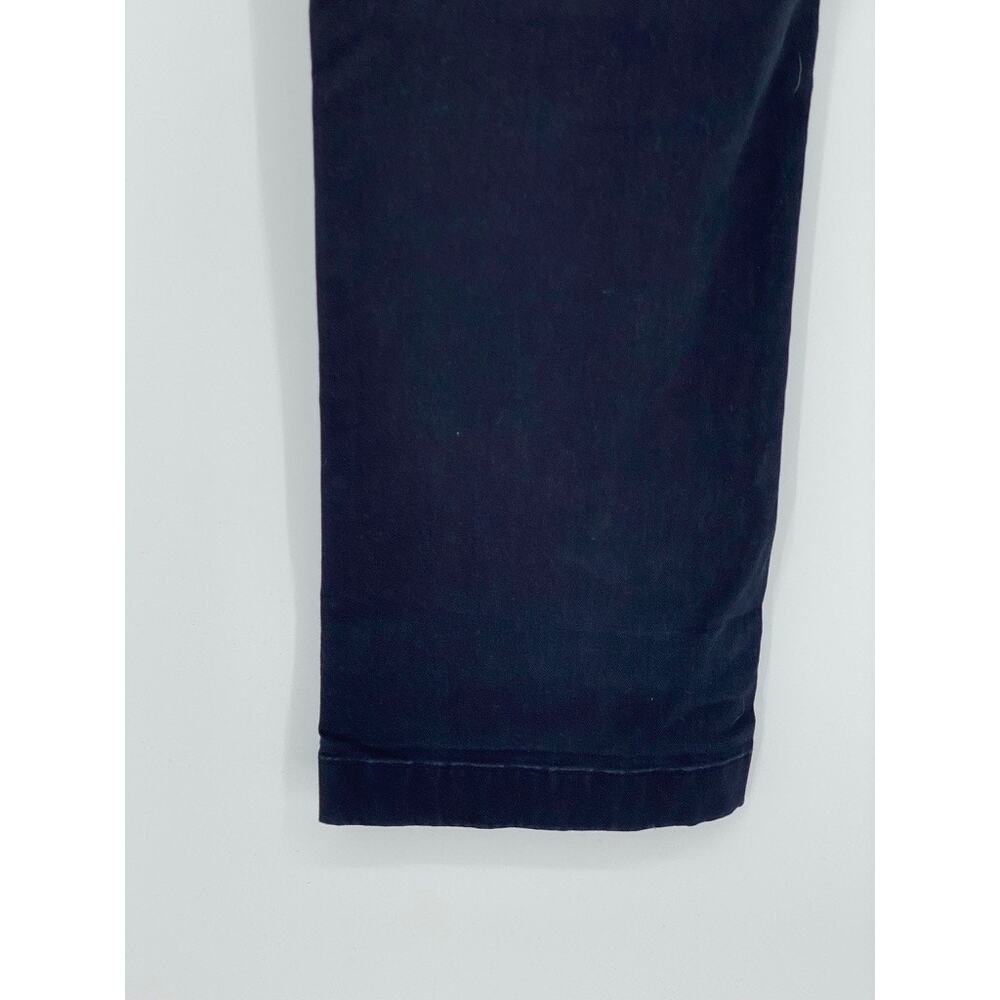 UNIQLO Men's Navy Blue Regular-Fit Straight-Leg Chino Pants SZ 32X34 - Picture 7 of 9